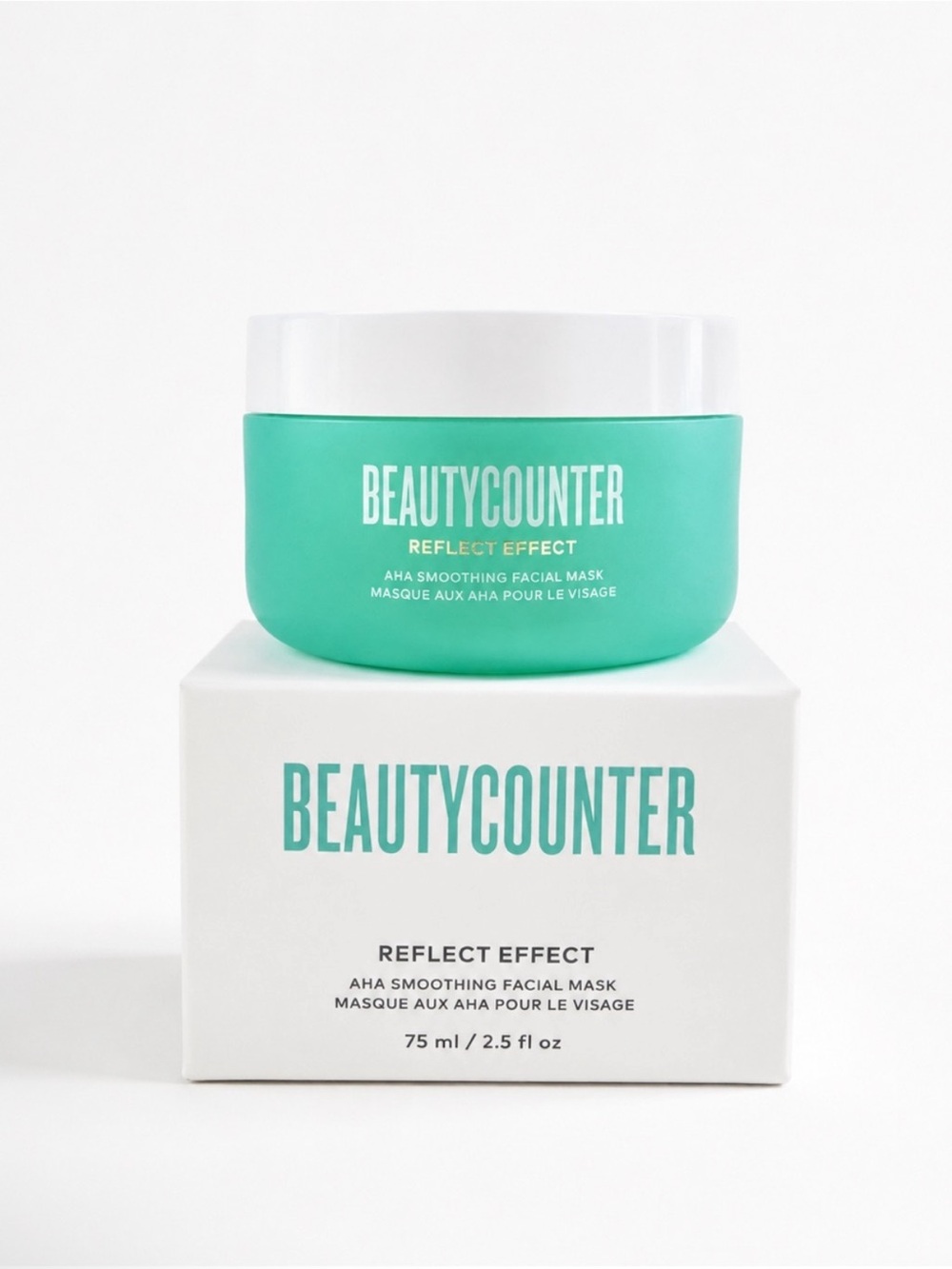 Beautycounter Reflect Effect AHA Smoothing Facial Mask 2.5 oz NIB